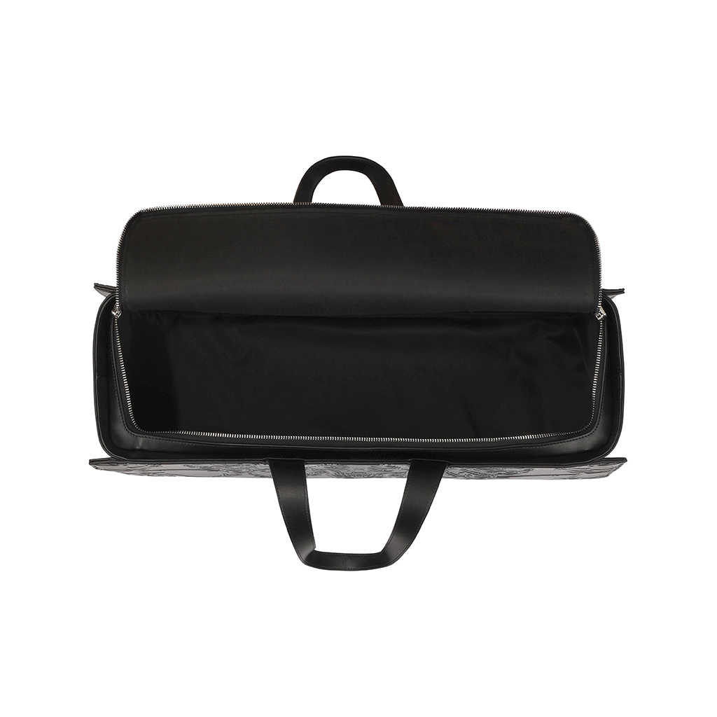 Leather Hat Bag - Black