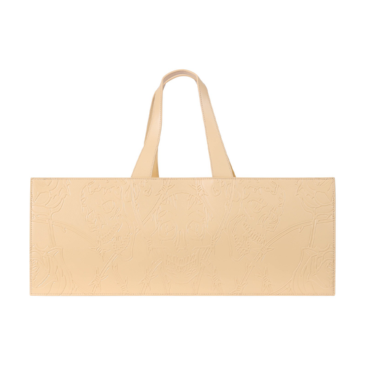 Leather Hat Bag - Natural